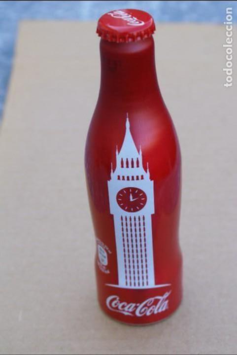 Sammeln von Coca-Cola und Pepsi: BOTELLA DE COCA-COLA DEL BIG BEN DE LONDRES (NUEVA Y LLENA) - COKE