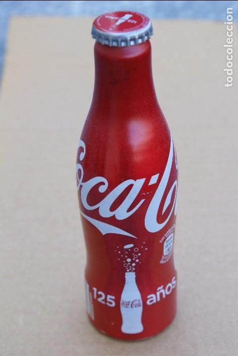Collectionnisme de Coca-Cola et Pepsi: BOTELLA DE COCA-COLA DE LOS 125 A&Ntilde;OS DE COCA-COLA (peque&ntilde;o golpe detr&aacute;s) (NUEVA Y LLENA)  - COKE