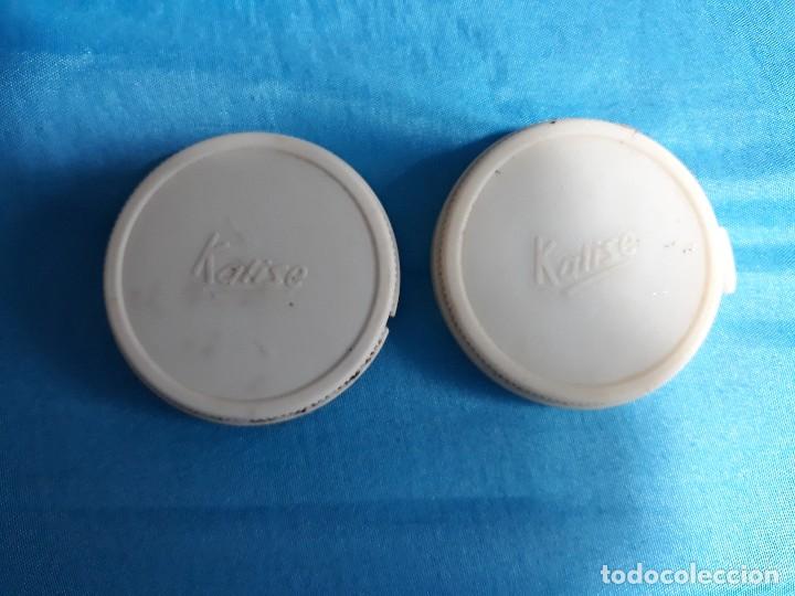 Collectionnisme de Coca-Cola et Pepsi: 2 tapones pl&aacute;stico de leche yogurt kalise.a&ntilde;os 80