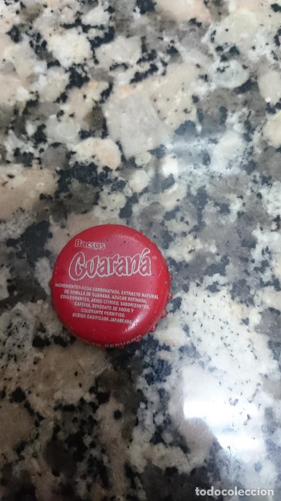 Collectionnisme de Coca-Cola et Pepsi: CHAPA CORONA BACCUS GUARANA