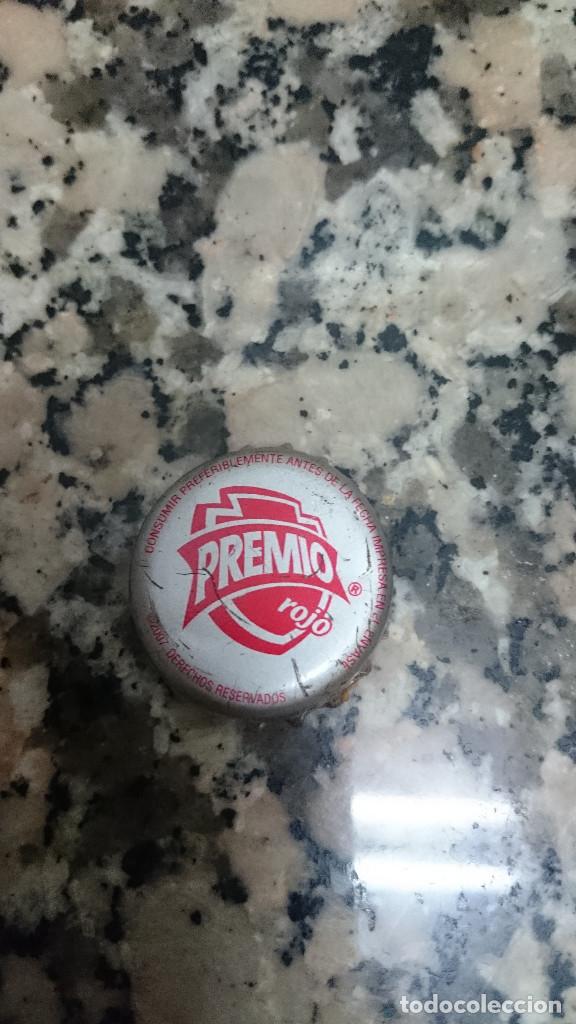 Collectionnisme de Coca-Cola et Pepsi: CHAPA CORONA PREMIO ROJO