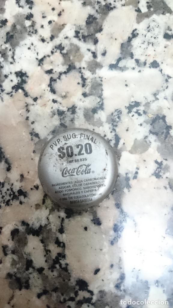 Collectionnisme de Coca-Cola et Pepsi: CHAPA COCA COLA REVERSO TAPA PREMIADA COCA COLA