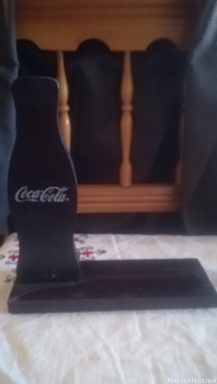 Coleccionismo de Coca-Cola y Pepsi: Porta men&uacute; de Coca-Cola - Foto 1