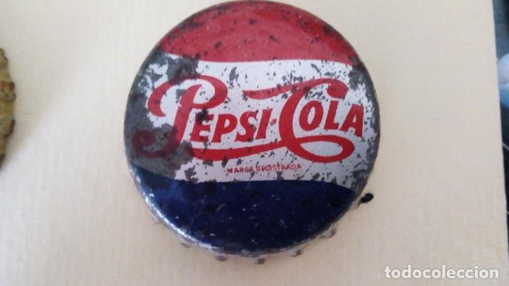 Collectionnisme de Coca-Cola et Pepsi: CHAPA CORONA PEPSI-COLA FACTOR&Iacute;A B.A.S.E. BARCELONA (F. N&ordm; 1738)