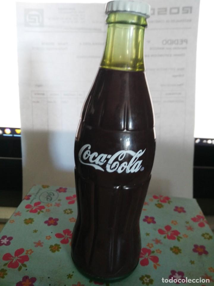 Coleccionismo de Coca-Cola y Pepsi: botella de plastico decorativa con puerta - Foto 4