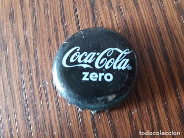 Collezionismo di Coca-Cola e Pepsi: Chapa de coca cola zero.
