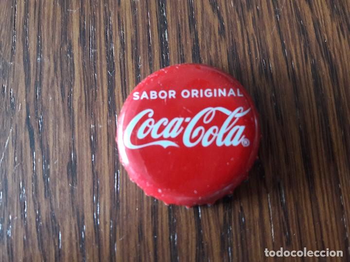 Collectionnisme de Coca-Cola et Pepsi: chapa de coca cola sabor original.