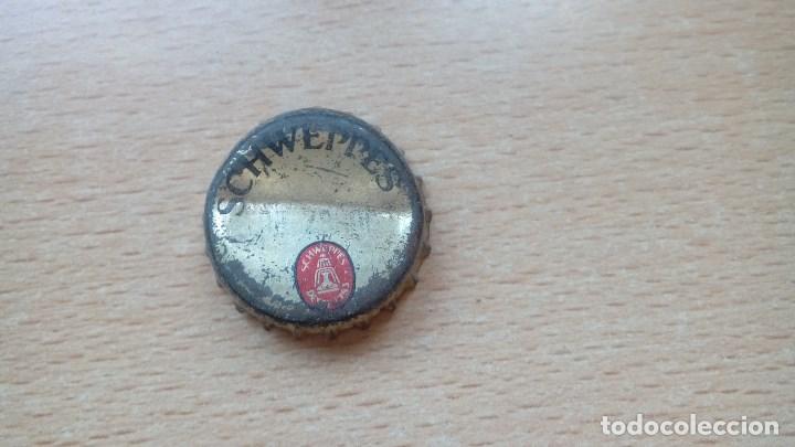 Coleccionismo de Coca-Cola y Pepsi: CHAPA CORONA SCHWEPPES - Foto 1
