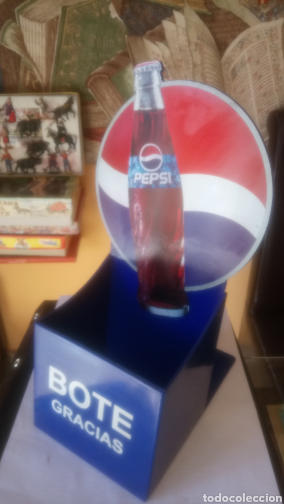 Coleccionismo de Coca-Cola y Pepsi: BOTE DE PROPINAS PEPSICOLA. - Foto 3
