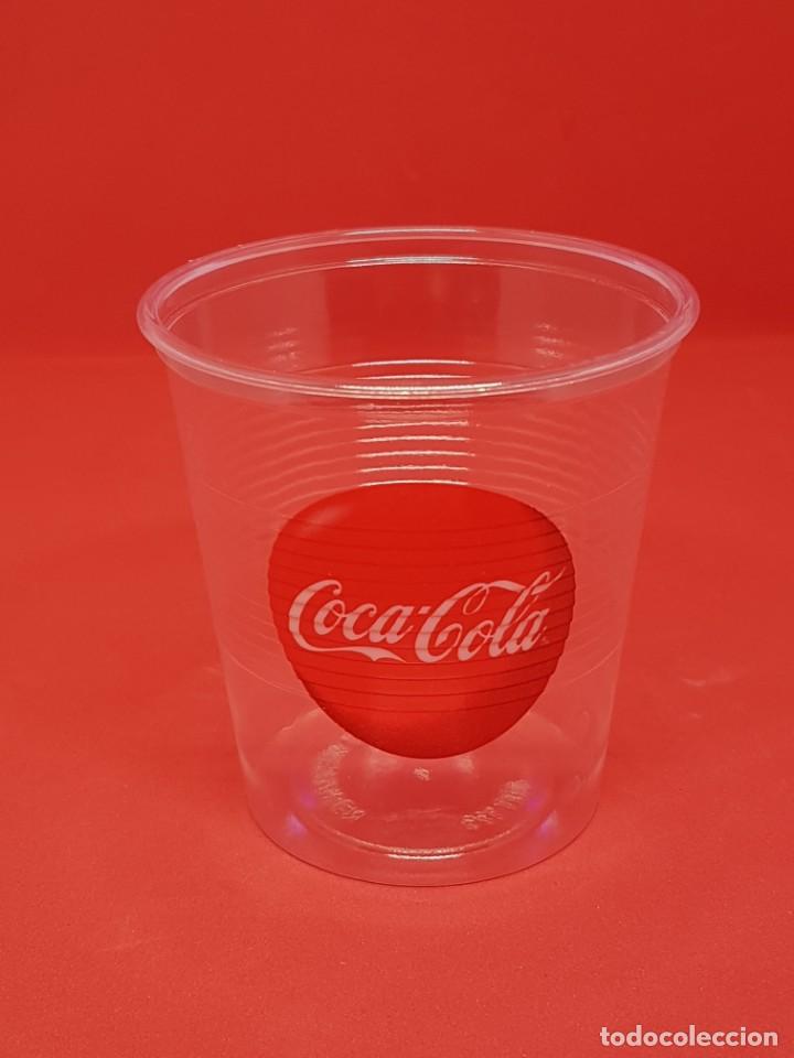 Collezionismo di Coca-Cola e Pepsi: Vaso COCA COLA pl&aacute;stico coke refresco soda glass plastic coleccionable