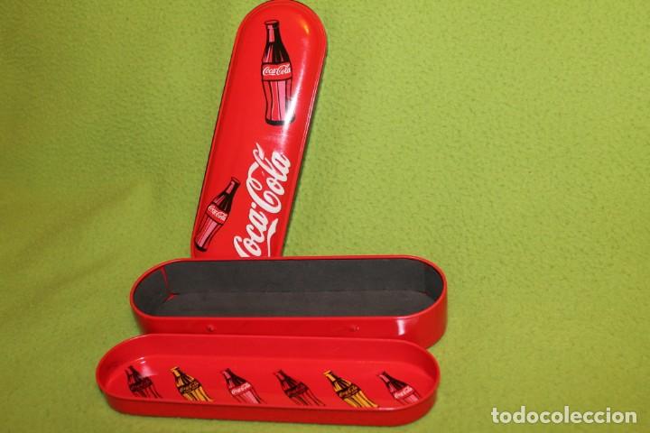 Coleccionismo de Coca-Cola y Pepsi: ESTUCHE LATA COCACOLA - Foto 2