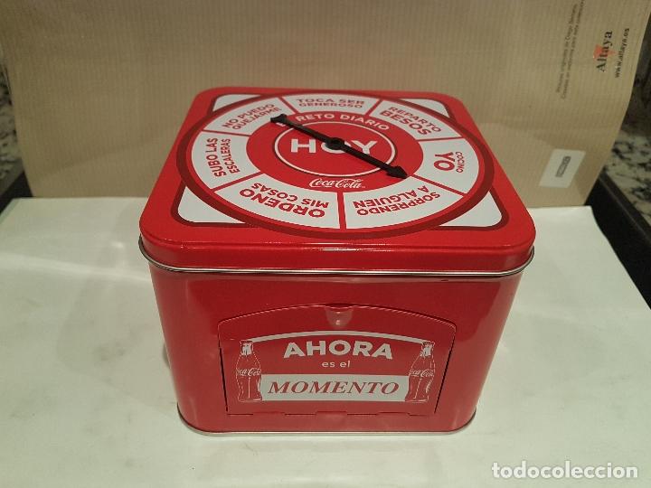Coleccionismo de Coca-Cola y Pepsi: caja metalica cocacola coca cola ahora es el momento nueva ver fotos