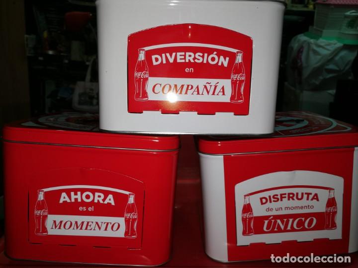 Colecionismo de Coca-Cola e Pepsi: COLECCION COMPLETA 3 CAJAS ESPECIALES DIVERTIDAS COCACOLA COCA COLA