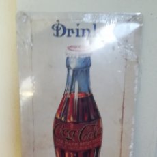 Coleccionismo de Coca-Cola y Pepsi: CARTEL DE CHAPA DE COCA-COLA, EDICIÓN RECUERDA, FUNDACIÓN REINA SOFÍA