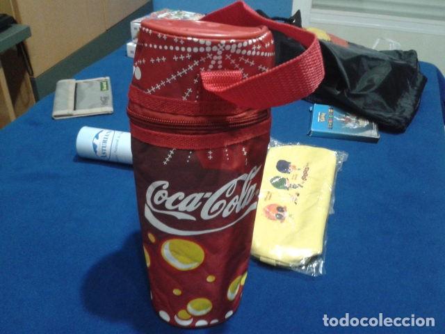 Coleccionismo de Coca-Cola y Pepsi: COCA COLA ( NEVERA DE MANO ) PREMIO COCA COLA 2006 - Foto 1