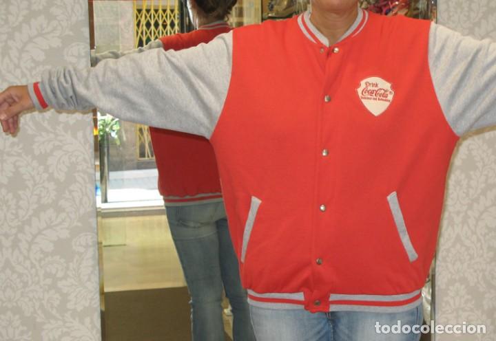 Coleccionismo de Coca-Cola y Pepsi: Chaqueta tipo Bomber Coca-Cola - Foto 3