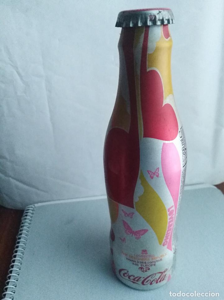 Collectionnisme de Coca-Cola et Pepsi: botella coca cola lovebeing