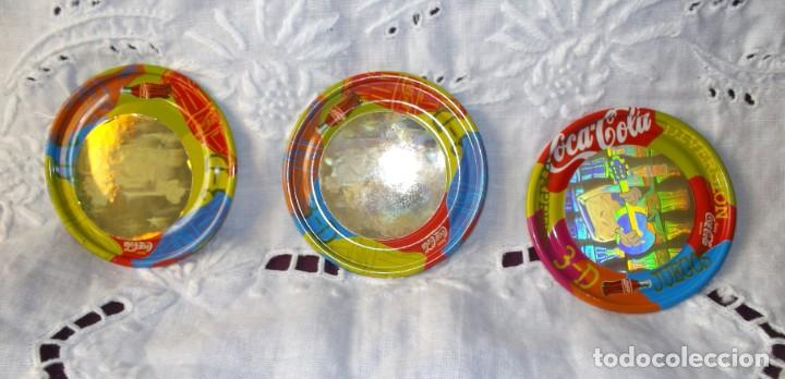 Coleccionismo de Coca-Cola y Pepsi: 3 RAPPERS 3 D-COCA COLA-EDICION LIMITADA - Foto 1