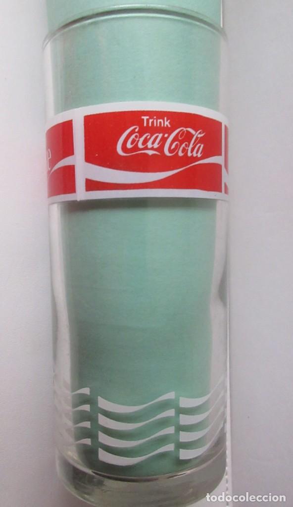 Collecting of Coca-Cola and Pepsi: Antiguo vaso de cristal de Coca cola