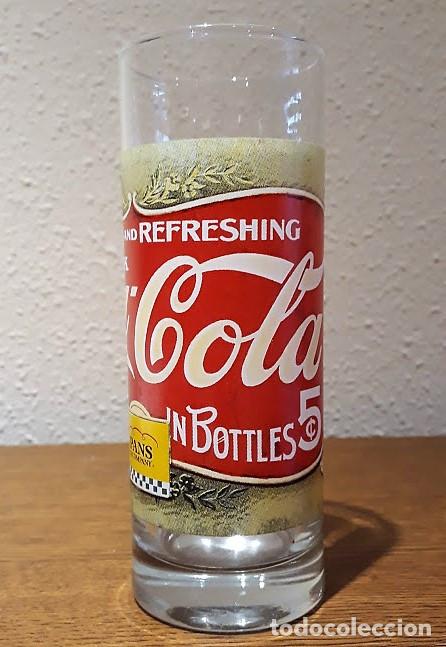 Colecionismo de Coca-Cola e Pepsi: Vaso serigrafiado vintage Coca Cola Env&iacute;o Gratis