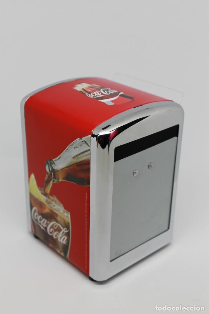 Coleccionismo de Coca-Cola y Pepsi: servilletero Coca Cola soda napkin holder Coke