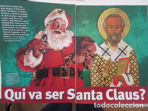 Coleccionismo de Coca-Cola y Pepsi: ARTICULO 2010 - QUIEN VA A SER SANTA CLAUS COCA COLA - 6 PAGINAS