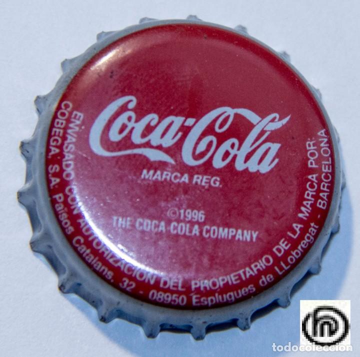 Collezionismo di Coca-Cola e Pepsi: Tap&oacute;n corona - Chapa - Espa&ntilde;a (Barcelona) Esplugues de LL. - COCA-COLA