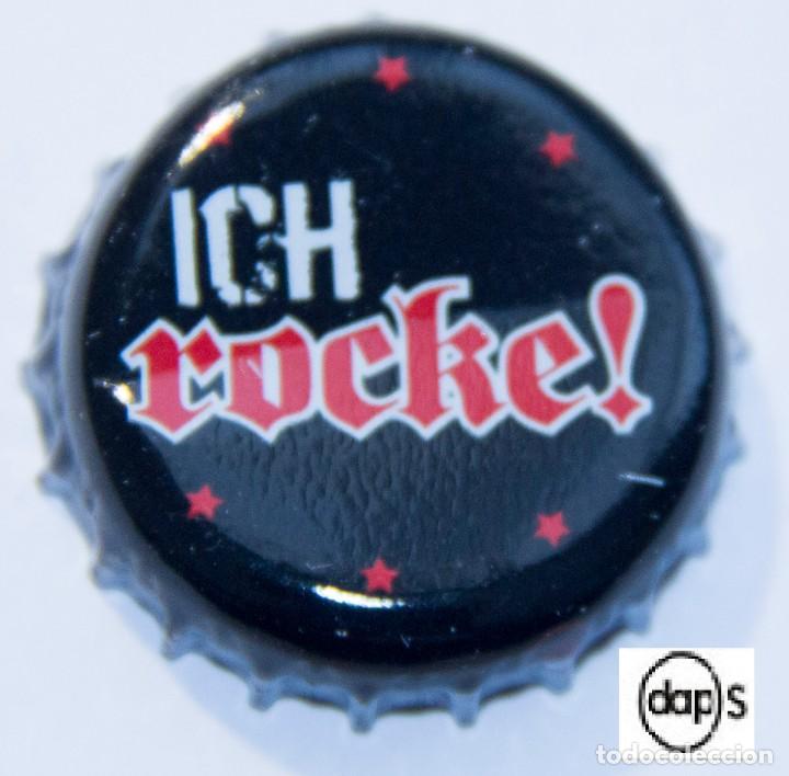 Collectionnisme de Coca-Cola et Pepsi: Tap&oacute;n corona - Chapa - B&eacute;lgica (Bruselas) - COCA-COLA - Ich Rocke! - a&ntilde;o 2005