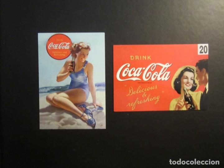 Colecionismo de Coca-Cola e Pepsi: LOTE POSTALES VINTAGE COCA COLA