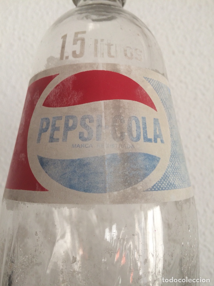 Coleccionismo de Coca-Cola y Pepsi: Botella 1,5 Pepsi - Foto 3