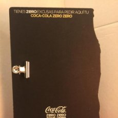 Coleccionismo de Coca-Cola y Pepsi: CURIOSA PIZARRA TROQUELADA PUBLICITARIA COCA COLA. VER MEDIDAS Y LEER MAS... IMPECABLE. Lote 144272538