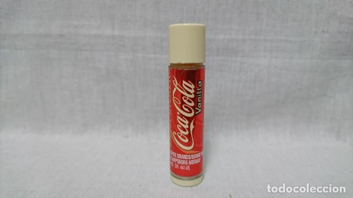 Coleccionismo de Coca-Cola y Pepsi: PROTECTOR LABIAL PROMOCIONAL COCA COLA - Foto 1