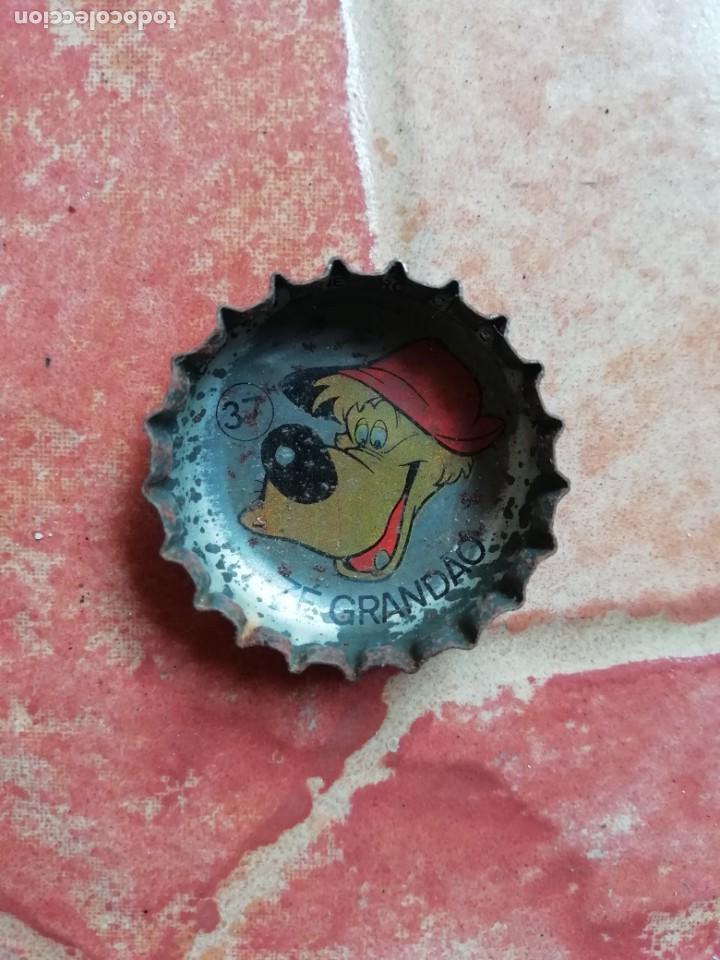 Colecionismo de Coca-Cola e Pepsi: Antigua chapa corona botella refresco gaseosa coca cola 37 Ze Grandao Disney