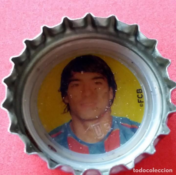 Collectionnisme de Coca-Cola et Pepsi: CHAPA - TAP&Oacute;N CORONA - CROWN CAPS. COCA COLA - JUGADORES F.C BARCELONA