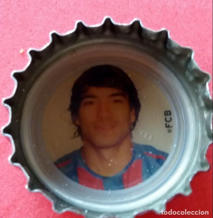Collectionnisme de Coca-Cola et Pepsi: CHAPA - TAP&Oacute;N CORONA - CROWN CAPS. COCA COLA - JUGADORES F.C BARCELONA
