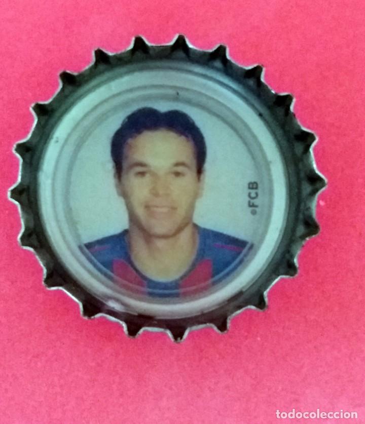 Collectionnisme de Coca-Cola et Pepsi: CHAPA - TAP&Oacute;N CORONA - CROWN CAPS. COCA COLA - JUGADORES F.C BARCELONA