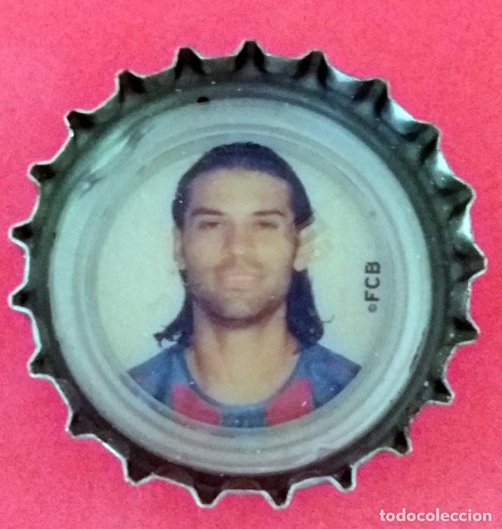 Collectionnisme de Coca-Cola et Pepsi: CHAPA - TAP&Oacute;N CORONA - CROWN CAPS. COCA COLA - JUGADORES F.C BARCELONA