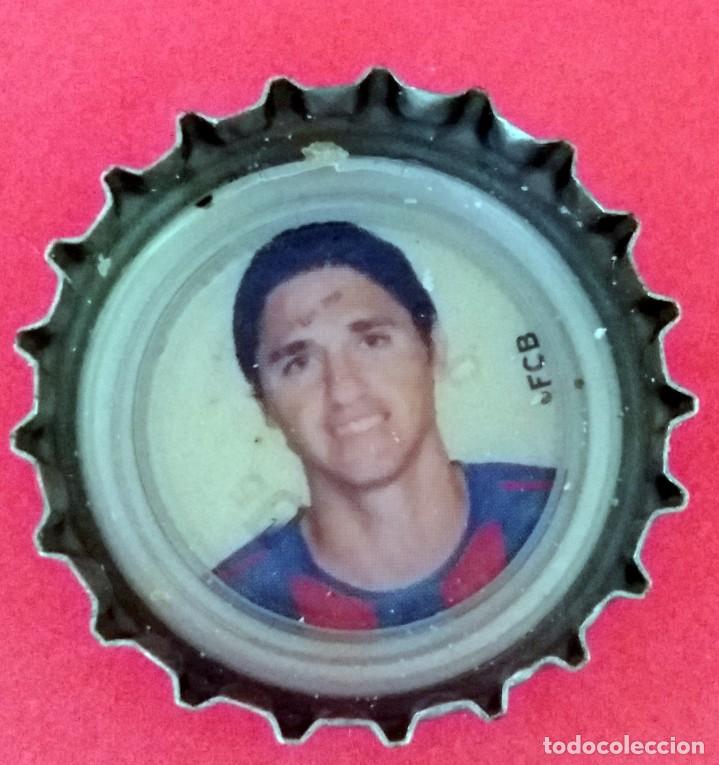 Collectionnisme de Coca-Cola et Pepsi: CHAPA - TAP&Oacute;N CORONA - CROWN CAPS. COCA COLA - JUGADORES F.C BARCELONA