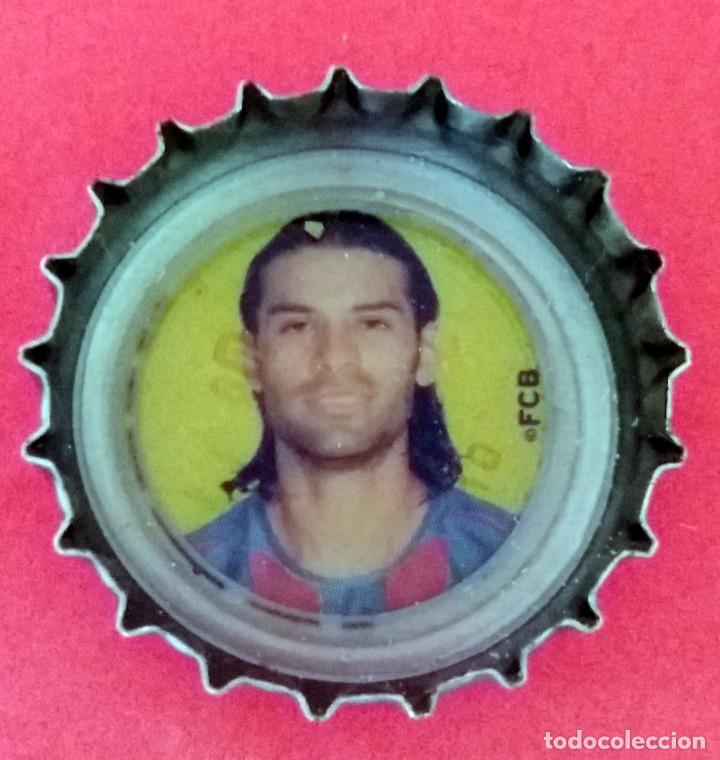 Collectionnisme de Coca-Cola et Pepsi: CHAPA - TAP&Oacute;N CORONA - CROWN CAPS. COCA COLA - JUGADORES F.C BARCELONA