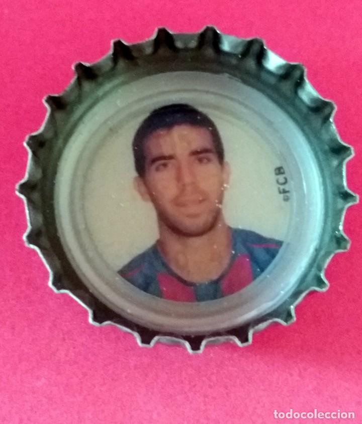 Collectionnisme de Coca-Cola et Pepsi: CHAPA - TAP&Oacute;N CORONA - CROWN CAPS. COCA COLA - JUGADORES F.C BARCELONA