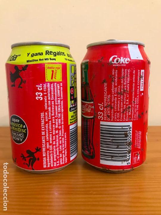 Coleccionismo de Coca-Cola y Pepsi: Lote de latas de coca cola - Foto 4