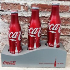 Coleccionismo de Coca-Cola y Pepsi: EXPOSITOR DE COCA COLA BOTELLA CONMEMORATIVA 125 AÑOS.