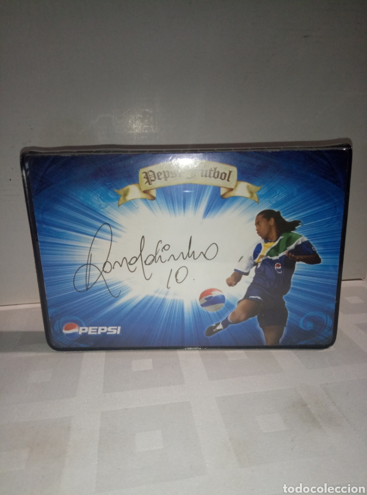Collectionnisme de Coca-Cola et Pepsi: Estuche plumier Pepsi Ronaldi&ntilde;o