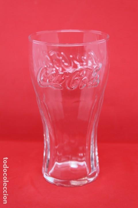 Coleccionismo de Coca-Cola y Pepsi: Vaso COCA COLA coke soda refresco glass relieve SOY.YO