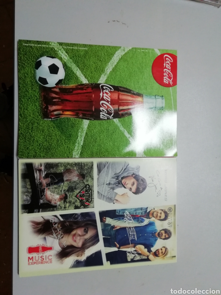 Collectionnisme de Coca-Cola et Pepsi: Dos cuadernos de Coca cola