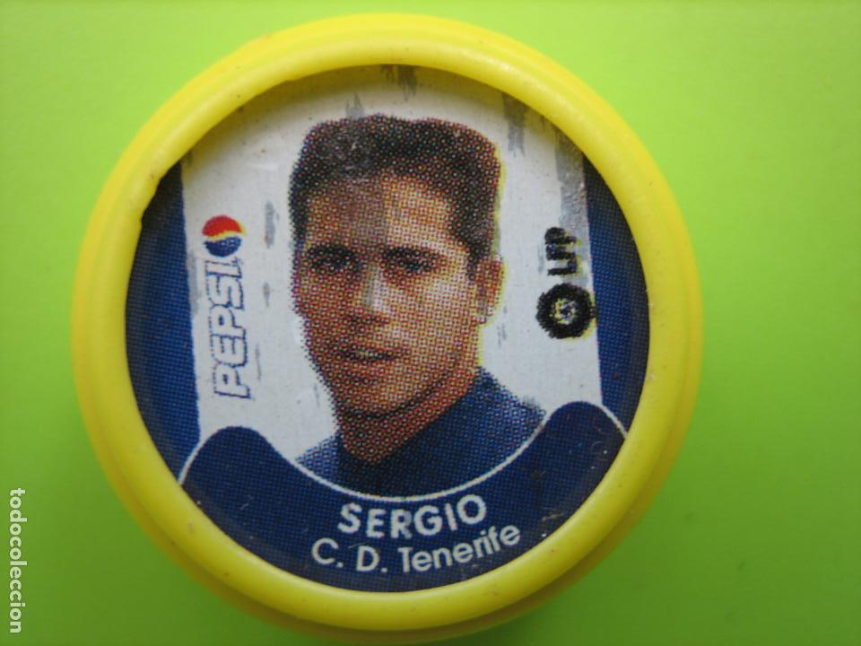 Sammeln von Coca-Cola und Pepsi: Tapon Pepsi Cola. Coleccion de futbol