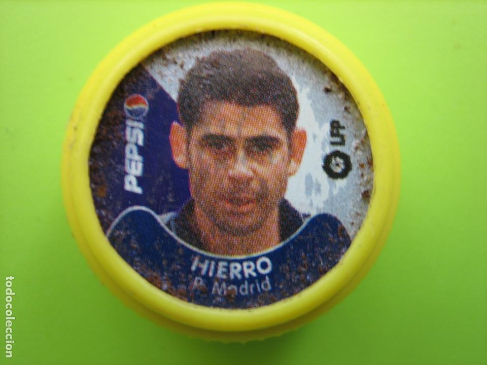 Sammeln von Coca-Cola und Pepsi: Tapon Pepsi Cola. Coleccion de futbol