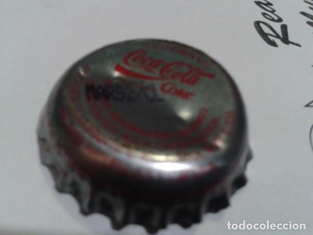 Coleccionismo de Coca-Cola y Pepsi: CHAPA COCA COLA(  MARZO DEL 92  ) COLLOTO ASTURIAS VINTAGE VER FOTOS