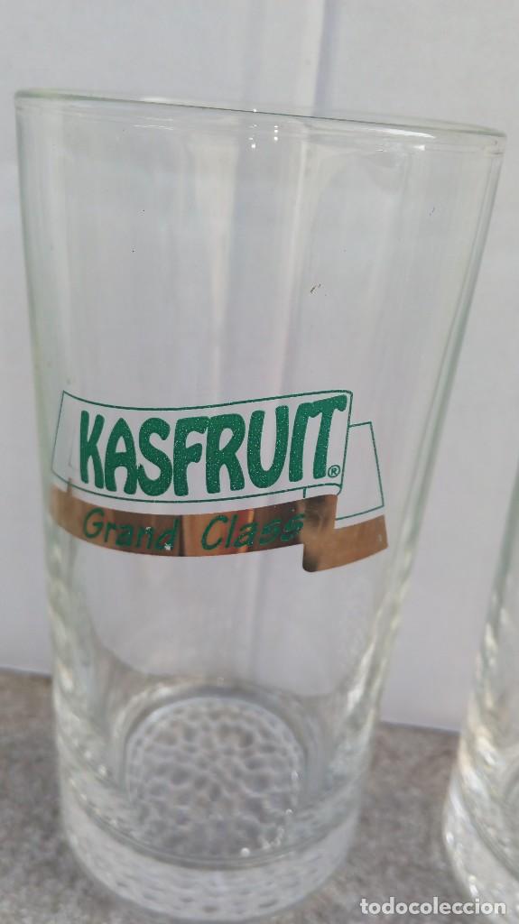 Coleccionismo de Coca-Cola y Pepsi: KASFRUIT LOTE 3 VASOS - Foto 2