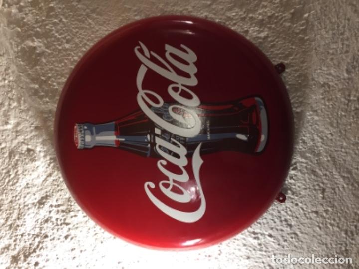 Coleccionismo de Coca-Cola y Pepsi: Placa de cocacola esmaltada - Foto 1